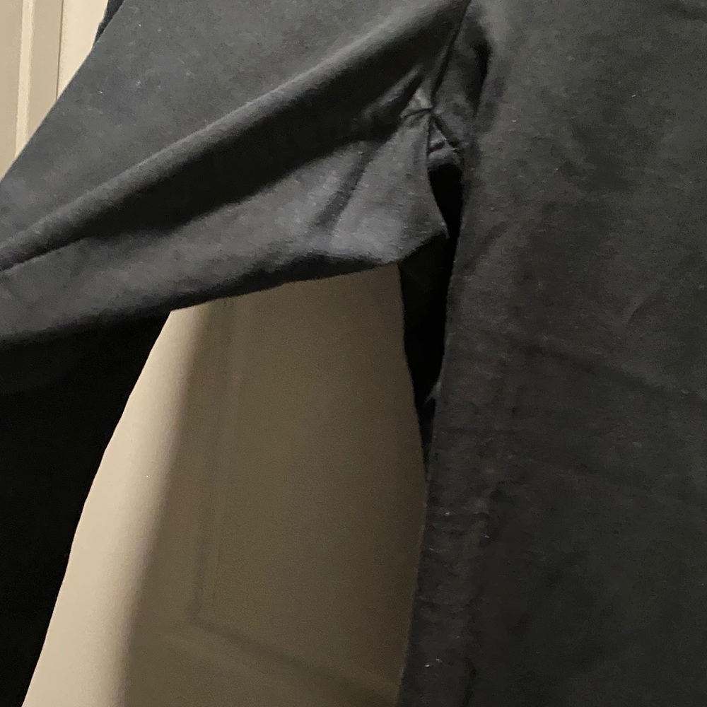 Croft & Barrow Black Pull On Ankle Pants 18 Stretch Career Work Trousers - Picture 6 of 10